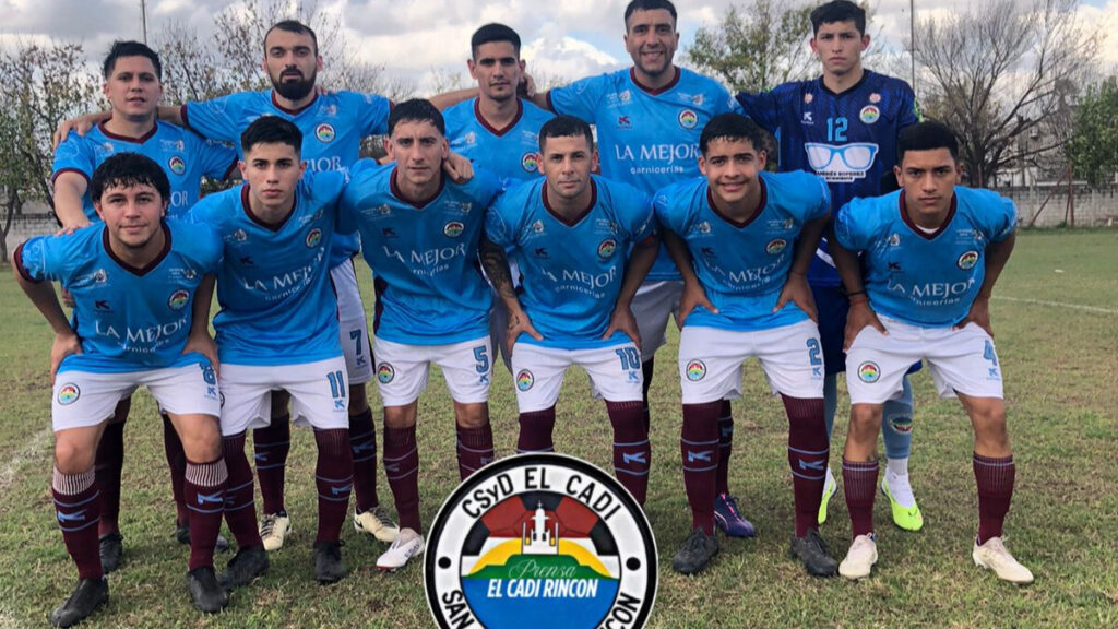 El Cadi de San José del Rincón en la previa de un encuentro de Liga Santafesina de Fútbol