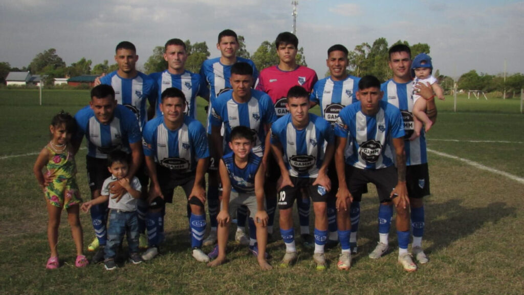 Arroyo Leyes en la previa de un encuentro de Liga Santafesina de Fútbol